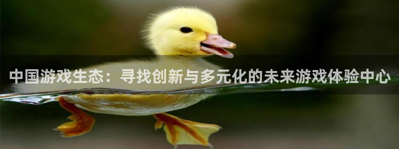 欧博娱乐官方平台：中国游戏生态：寻找创新与多元化的未来游戏体